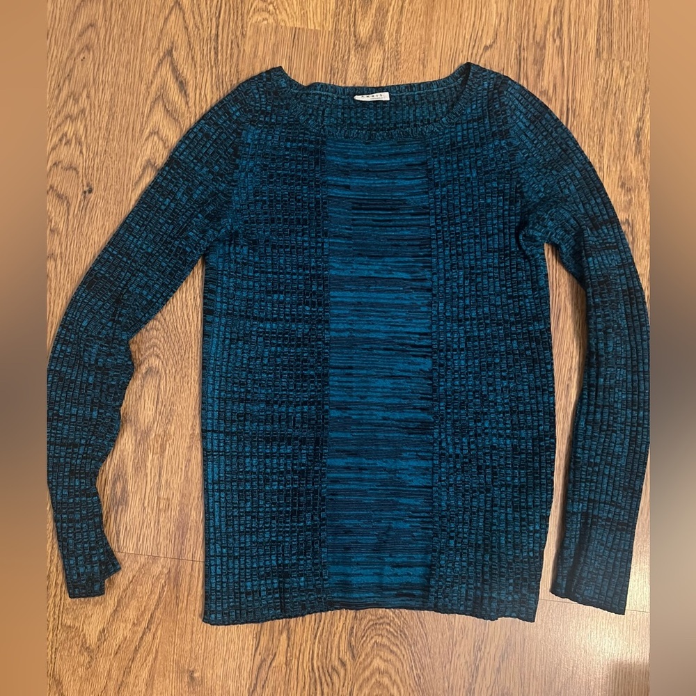 Akris Punto Blue black sweater wool small/medium revolve ssense